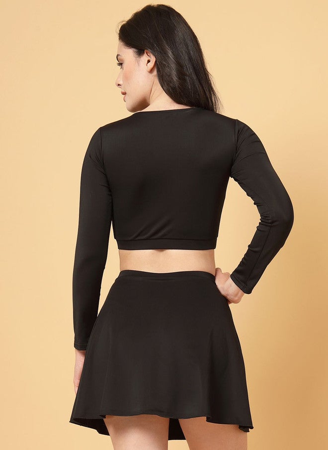 CUKOO Round Neck Swim Bikini Set - Image 5